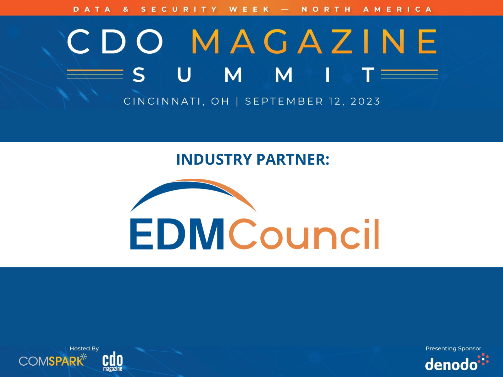 CDO Magazine Summit Cincinnati 2023 EDM Council